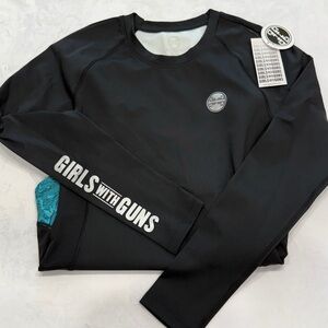 Black Long Sleeve Top